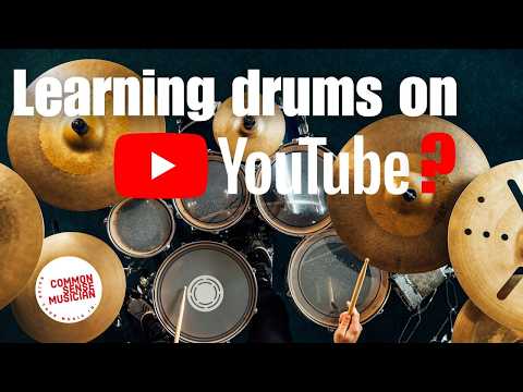 How to learn drums FASTER on YouTube