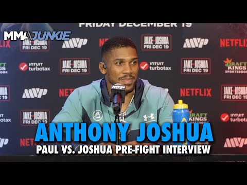 Anthony Joshua assures he WON'T HOLD BACK against Jake Paul