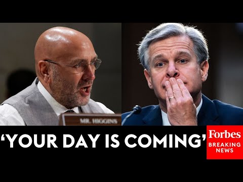 BREAKING: Clay Higgins Accuses FBI's Wray Of Having Buses Of Agency Informants At Capitol On Jan. 6