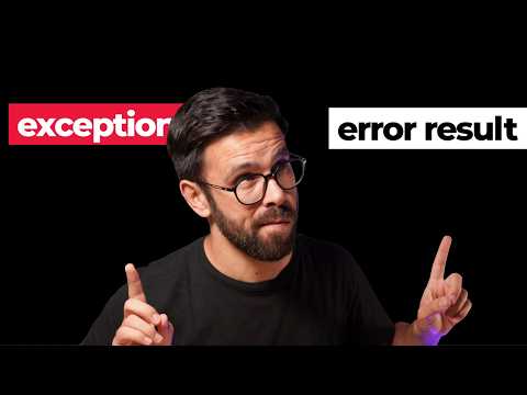 When do I throw an Exception or Return an Error