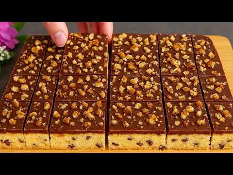 NO ONE BELIEVES IT! Without touching the dough! In just 5 minutes! Recipe for very tasty cookies