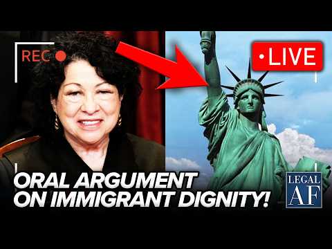LIVE: Supreme Court ORAL ARGUMENT On IMMIGRANT DIGNITY!