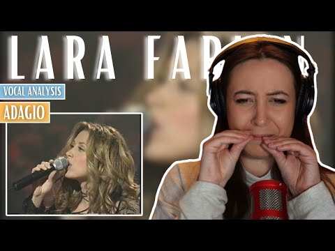LARA FABIAN Adagio | Vocal Coach Reaction (& Analysis) | Jennifer Glatzhofer