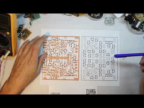 A copy of the K157DA1 microcircuit. Continuation