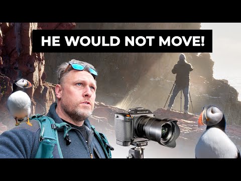 This Newfoundland Landscape Photographer Wouldn't Get Out Of My Shot!