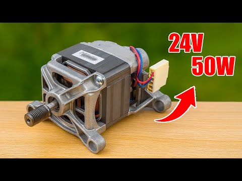 No one knows the hidden uses of washing motor! Try reusing washing motor | It will SHOCK you