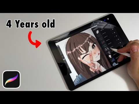Procreate on the 9th gen iPad in 2025 | Artist Review