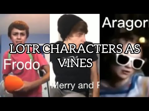 LOTR & Hobbit CHARACTERS AS VINES (CLEAN)