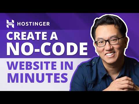 Build and Launch a Website in Minutes with Hostinger’s AI Tools (Website Builder + Horizons)