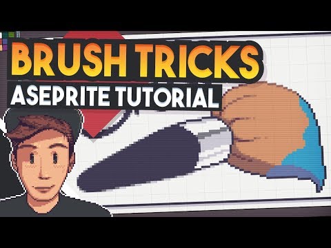 Aseprite Brush Tips and Tricks (Pixel Art Tutorial)