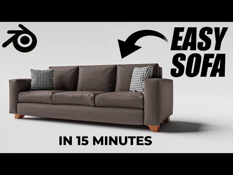 Blender sofa - Create a Realistic Sofa in Blender in 15 minutes
