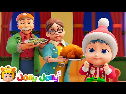 Home for the Holidays🎄Silent Night, Jingle Bells + Christmas Songs | Jolly Jolly - Learn and Play