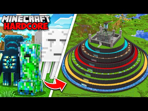 I Captured Minecraft's MOST DANGEROUS MOBS In Minecraft Hardcore