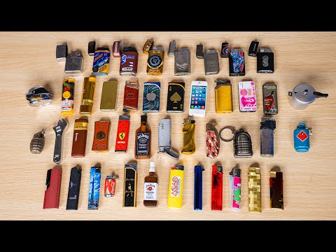 My Unique Lighter Collection Worth ₹15000 | अजीबोगरीब तरीके के लाइटर