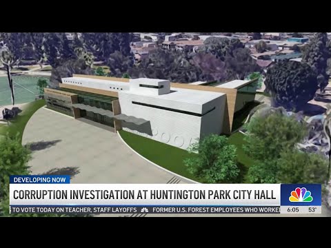 Corruption investigation at Huntington Park City Hall