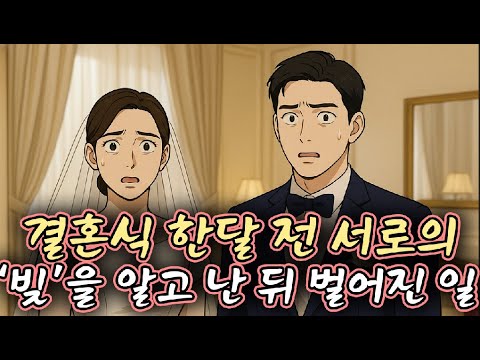 결혼식 한 달 전, 서로의 ‘빚’을 알고 난 뒤 벌어진 일