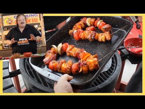 Pork and Pineapple Kabobs on the Grill - Homemade Marinade and Sauce!