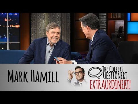 Mark Hamill Takes The Colbert Questionert