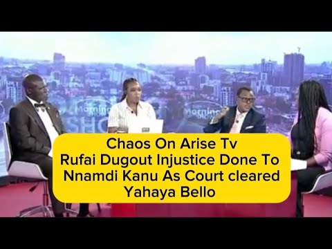 Arise On Fire —Rufai Oseni Blasts Judge Who Cleared Yahaya Bello To While Denying Nnamdi Kanu Bail 