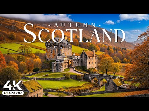 🍂 Autumn of Scotland 4K UHD 🍁 Highland Castles, Loch Landscapes, Misty Glens & Colorful Forests