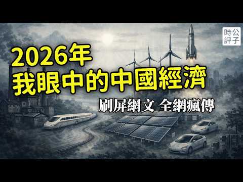 My View of the Chinese Economy in 2026! A wildly popular online article, going viral! It turns ou...
