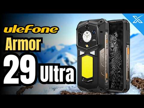 Ulefone Armor 29 Ultra | Monster Rugged Phone With AI & 21,000mAh Battery!