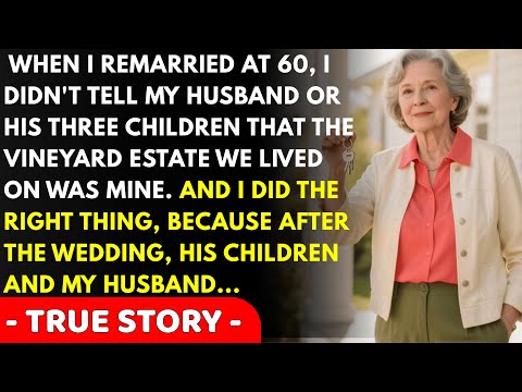 When I got remarried it saved me, that I didn't tell my husband or his children the winery was mi...