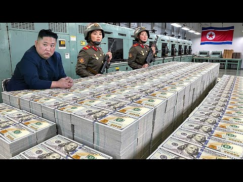 Как Печатают Фальшивые Деньги - Внутри Секретной Долларовой Фабрики Северной Кореи