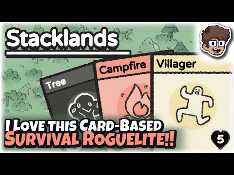 I LOVE THIS CARD-BASED SURVIVAL ROGUELITE!! | Stacklands | 1