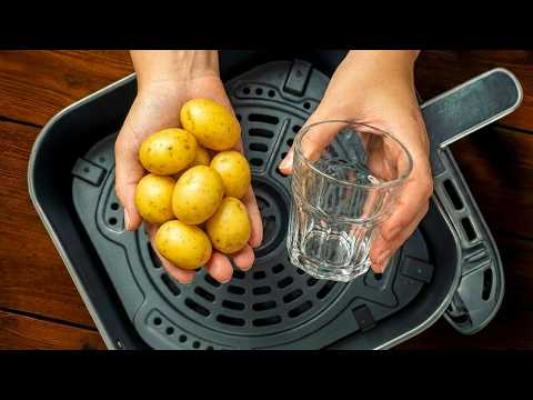 My Friend Showed Me This Glass Trick! Air Fryer Potatoes Turn Out Perfect ๐ฅ