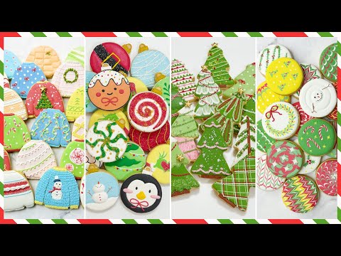 60 MINUTES Christmas Cookies Compilation 2025 ~ Satisfying Royal Icing ~ 癒しのクリスマスアイシング集🎄
