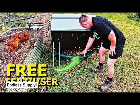 A Nappy for the Chicken Tractor to Collect the Manure