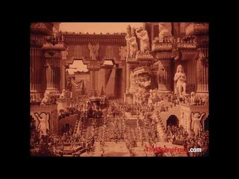 Epic Babylonia Crane Shots from Intolerance (1916) (HD)