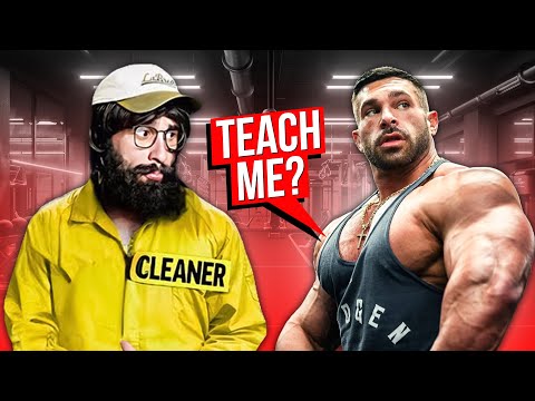 Cleaner CRUSHES bodybuilder With INSANE Power 😱  Anatoly GYM PRANK