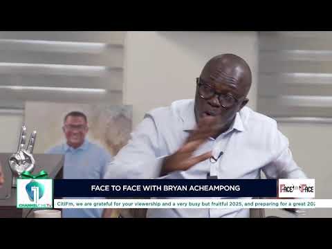 LIVE: #FaceToFace with Dr. Bryan Acheampong – NPP Presidential Aspirant