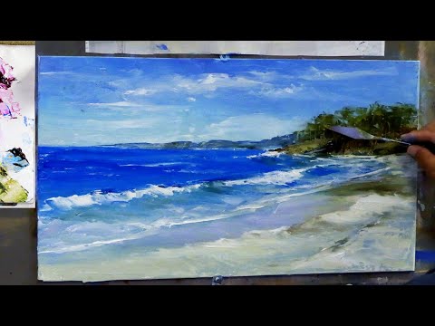 Painting Knife Techniques for Seascapes
