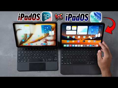 iPadOS 18 vs iPadOS 26 In-Depth: FINALLY a Laptop Killer?!