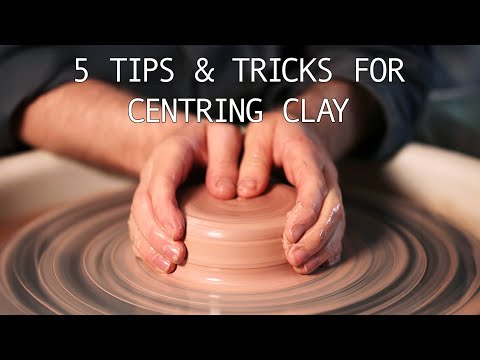 5 Tips & Tricks for Centering Clay — A Beginner's Guide