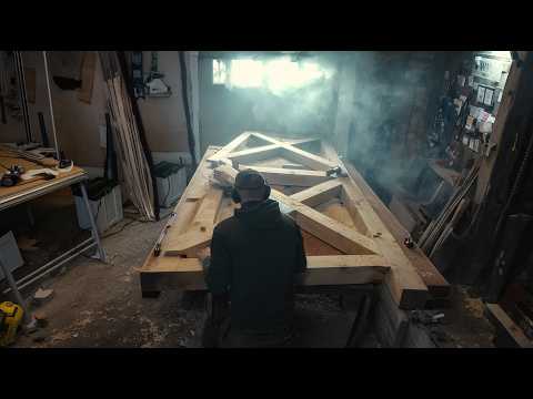 Forging a 500-year-old door. Full build,  no talk