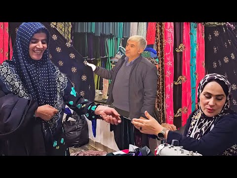 Sewing new clothes for Akram: Happy moments of the nomads