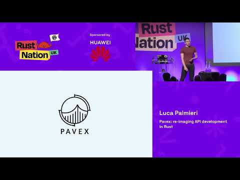 Luca Palmieri - Pavex: re-imaging API development in Rust