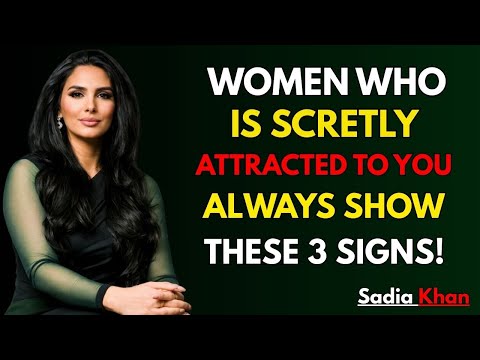 Woman Who is Secretly Attracted to you Always Show These 3 Signs | psychology facts