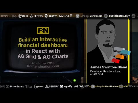 Frontend Nation 2025: Build an interactive dashboard w/ React, AG Grid & AG Charts by James S. Bland