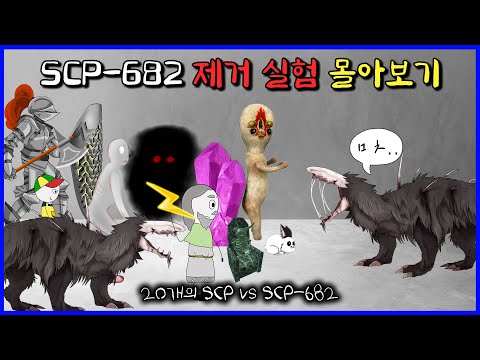 SCP-682를 제거하기 위해 사용한 21가지 방법 (SCP-682 제거 실험)