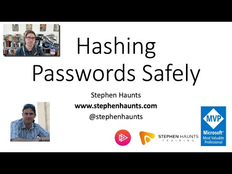 Hashing Passwords Safely using a Password Based Key Derivation Function (PBKDF2)