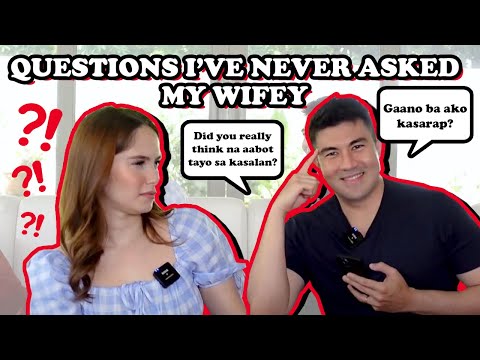 QUESTIONS I'VE NEVER ASKED MY WIFEY | Luis Manzano