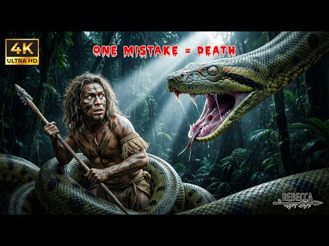 Amazon Tribe vs Green Anaconda | One Mistake Means Death