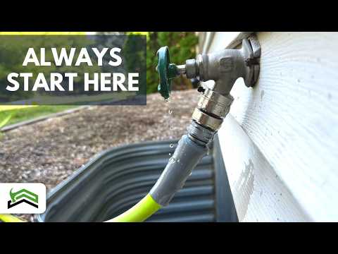 Most Common Source Of Outdoor Faucet Water Leaks | 5 Minute Fix
