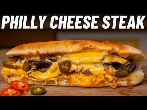 Perfektes PHILLY CHEESESTEAK SANDWICH für Zuhause 🥪