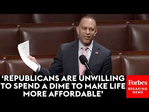 JUST IN: Hakeem Jeffries Sounds Off On GOP Effort To Rebrand 'Big Ugly Bill'